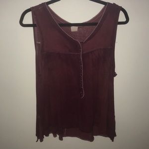 Free people- we the free tank top